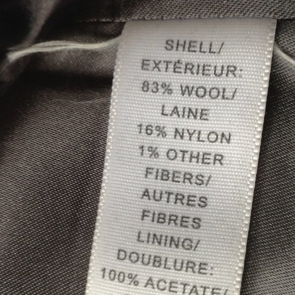 Banana Republic wool coat - grey - Picture 6 of 8